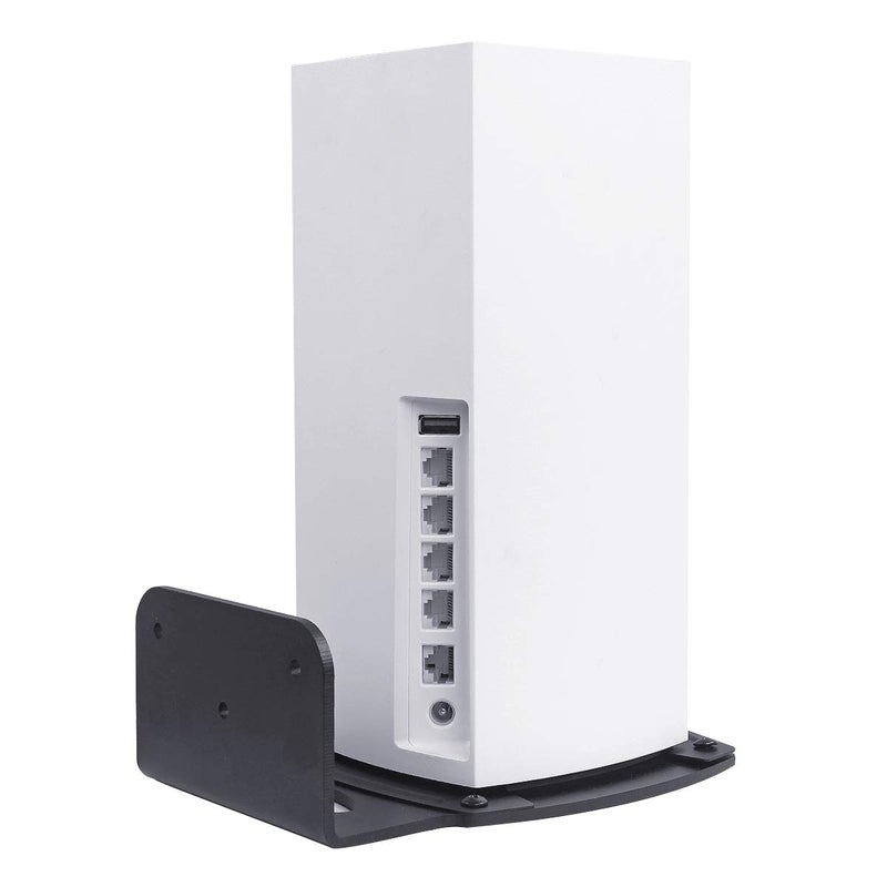 VOMENC Linksys Velop WiFi 6 Mesh Router Wall Mount Bracket Wall Mount Stand Holder,WiFi Accessories for Linksys Velop Home Mesh with Easy Installation and Space Saving (1-Pack) - Image 5